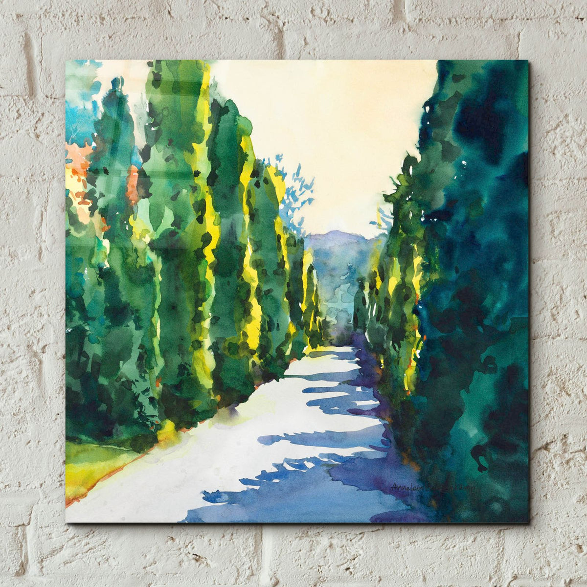 Nature's Way by Annelein Beukenkamp - 12x12 acrylic wall art in a room