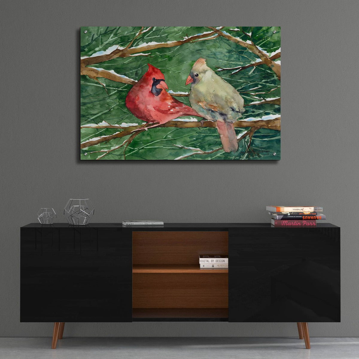Nestled Together by Annelein Beukenkamp - 36x24 acrylic wall art in a room