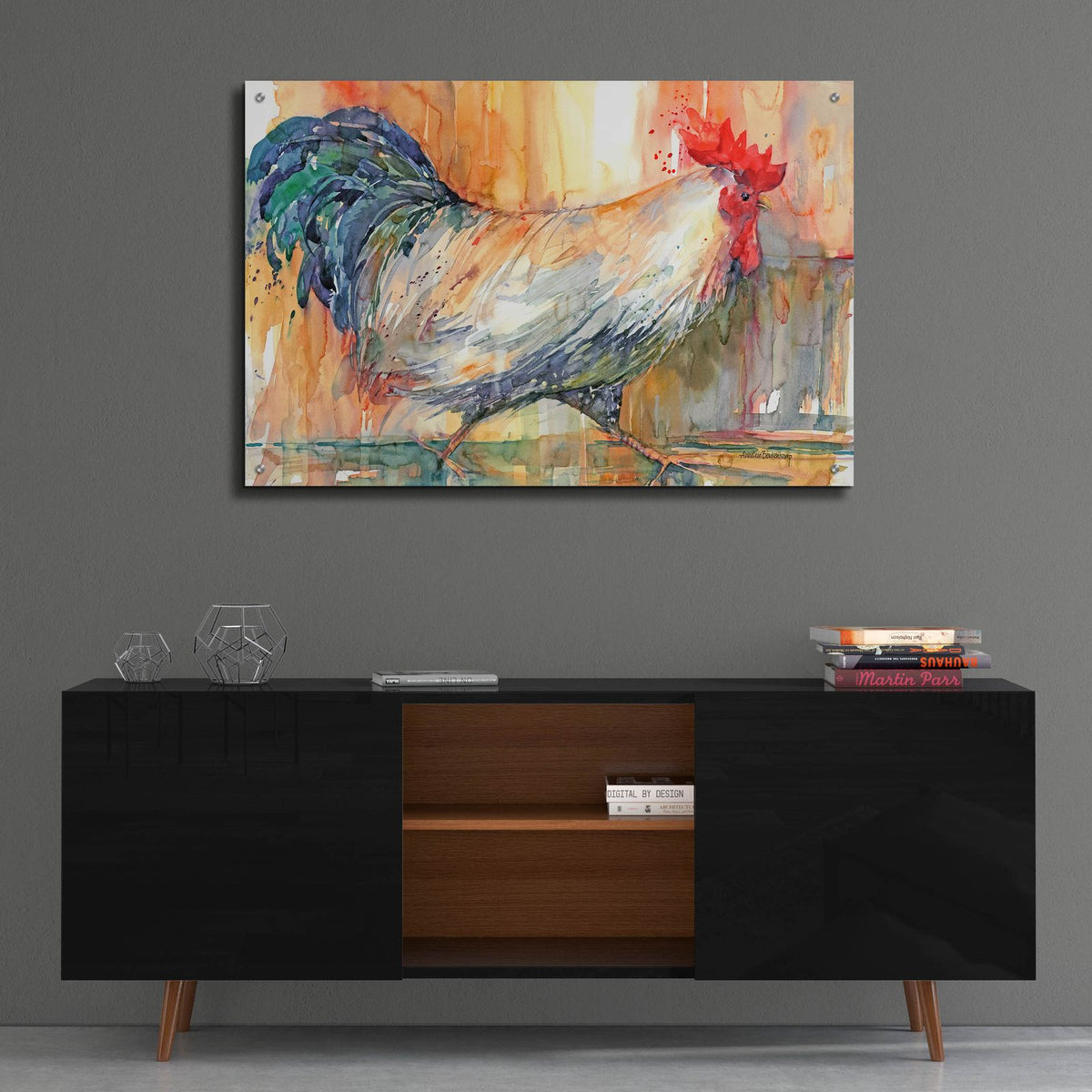 On A Mission by Annelein Beukenkamp - 36x24 acrylic wall art in a room