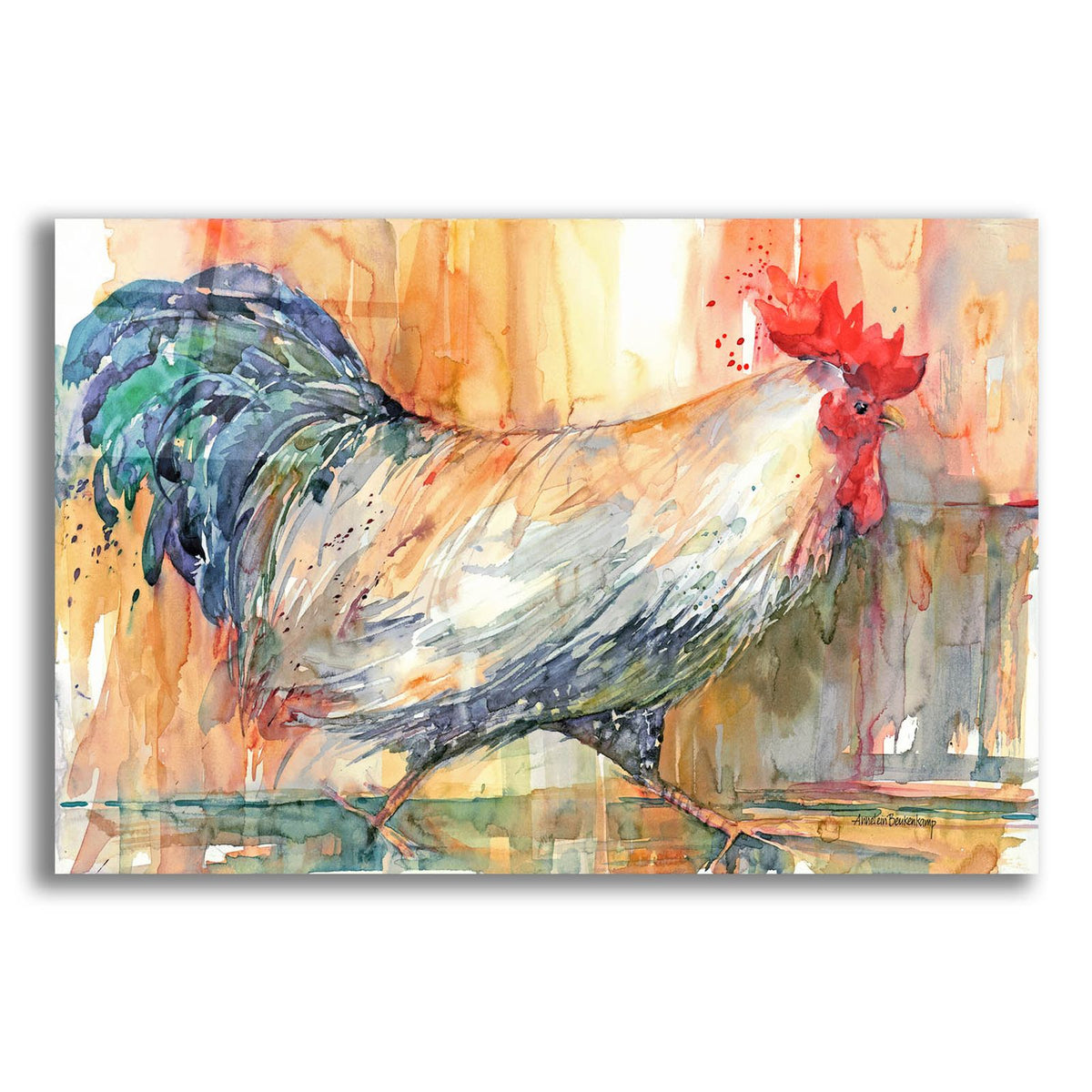 On A Mission by Annelein Beukenkamp acrylic glass wall art