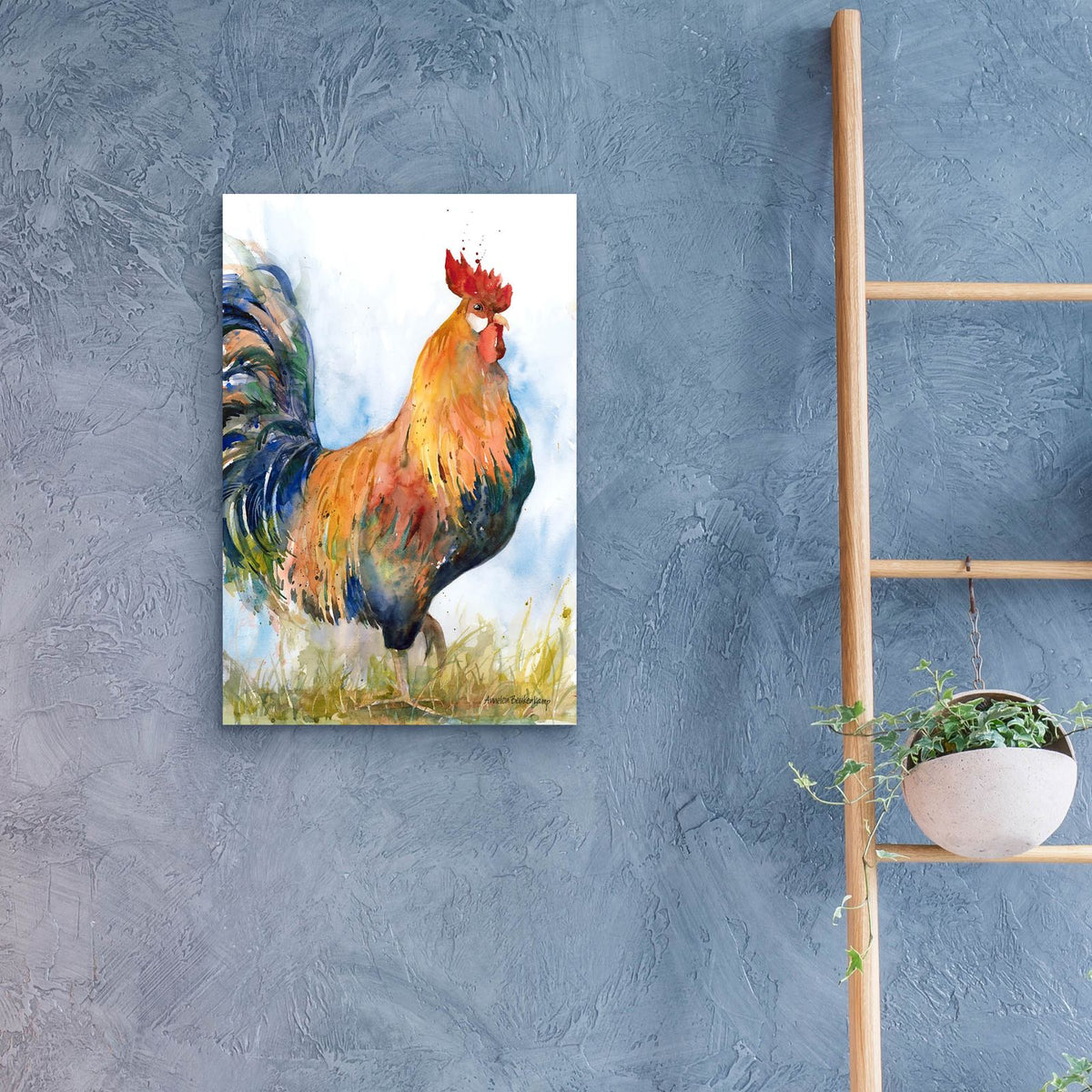 On A Stroll by Annelein Beukenkamp - 16x24 acrylic wall art in a room