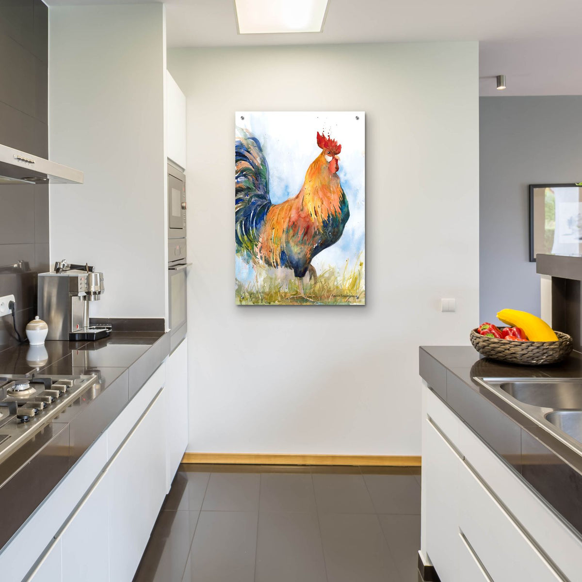 On A Stroll by Annelein Beukenkamp - 24x36 acrylic wall art in a room