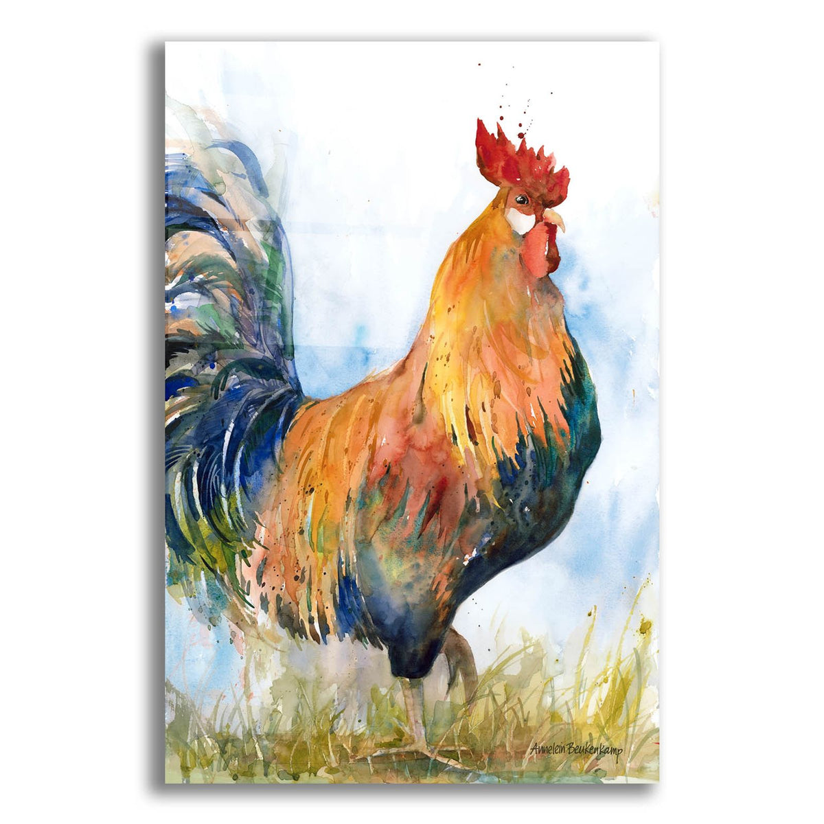 On A Stroll by Annelein Beukenkamp acrylic glass wall art