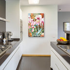 Orchid Dance by Annelein Beukenkamp - 24x36 acrylic wall art in a room