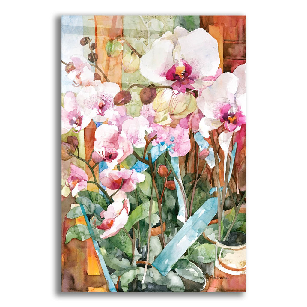 Orchid Dance by Annelein Beukenkamp acrylic glass wall art