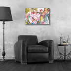 Orchid Oasis by Annelein Beukenkamp - 24x16 acrylic wall art in a room