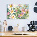 Palette Of Peonies by Annelein Beukenkamp - 16x12 acrylic wall art in a room