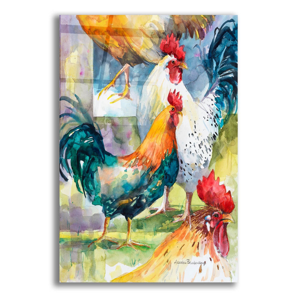 Part Of The Flock by Annelein Beukenkamp acrylic glass wall art