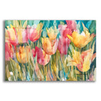 Pastel Tulips by Annelein Beukenkamp acrylic glass wall art