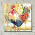 Proud Plummage by Annelein Beukenkamp - 12x12 acrylic wall art in a room
