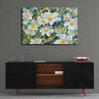 Pure Petals by Annelein Beukenkamp - 36x24 acrylic wall art in a room