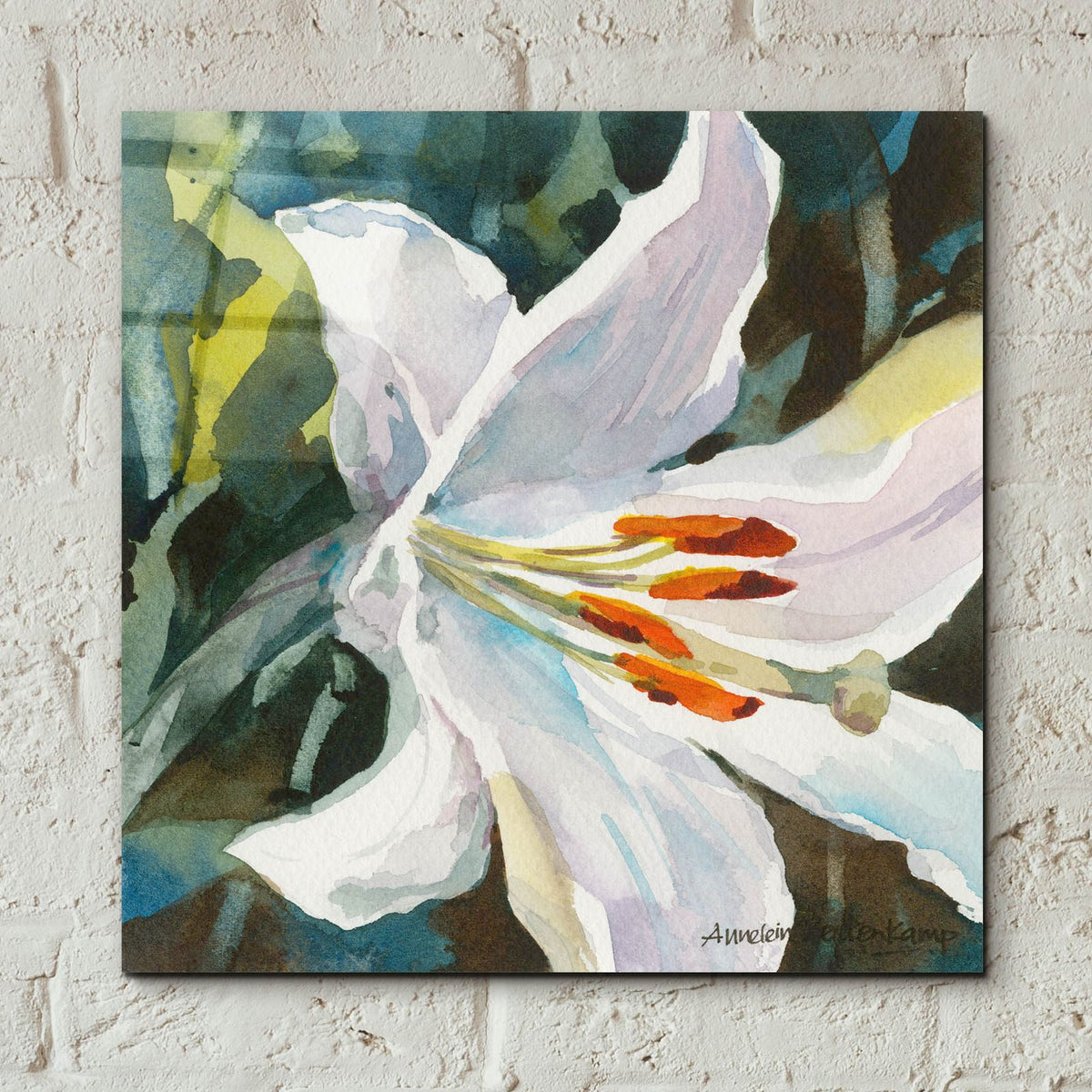 Pure by Annelein Beukenkamp - 12x12 acrylic wall art in a room