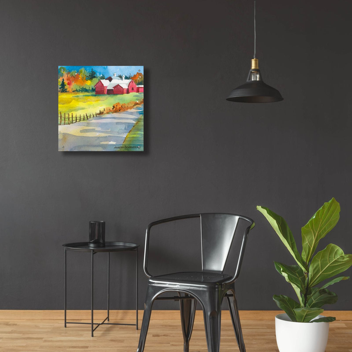 Quintessential by Annelein Beukenkamp - 24x24 acrylic wall art in a room