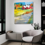 Quintessential by Annelein Beukenkamp - 36x36 acrylic wall art in a room