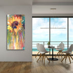 Rays Of Sun by Annelein Beukenkamp - 24x48 acrylic wall art in a room
