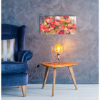 Red & Redder by Annelein Beukenkamp - 24x12 acrylic wall art in a room