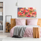 Red & Redder by Annelein Beukenkamp - 48x24 acrylic wall art in a room