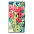 Red Hot Tulips by Annelein Beukenkamp acrylic glass wall art