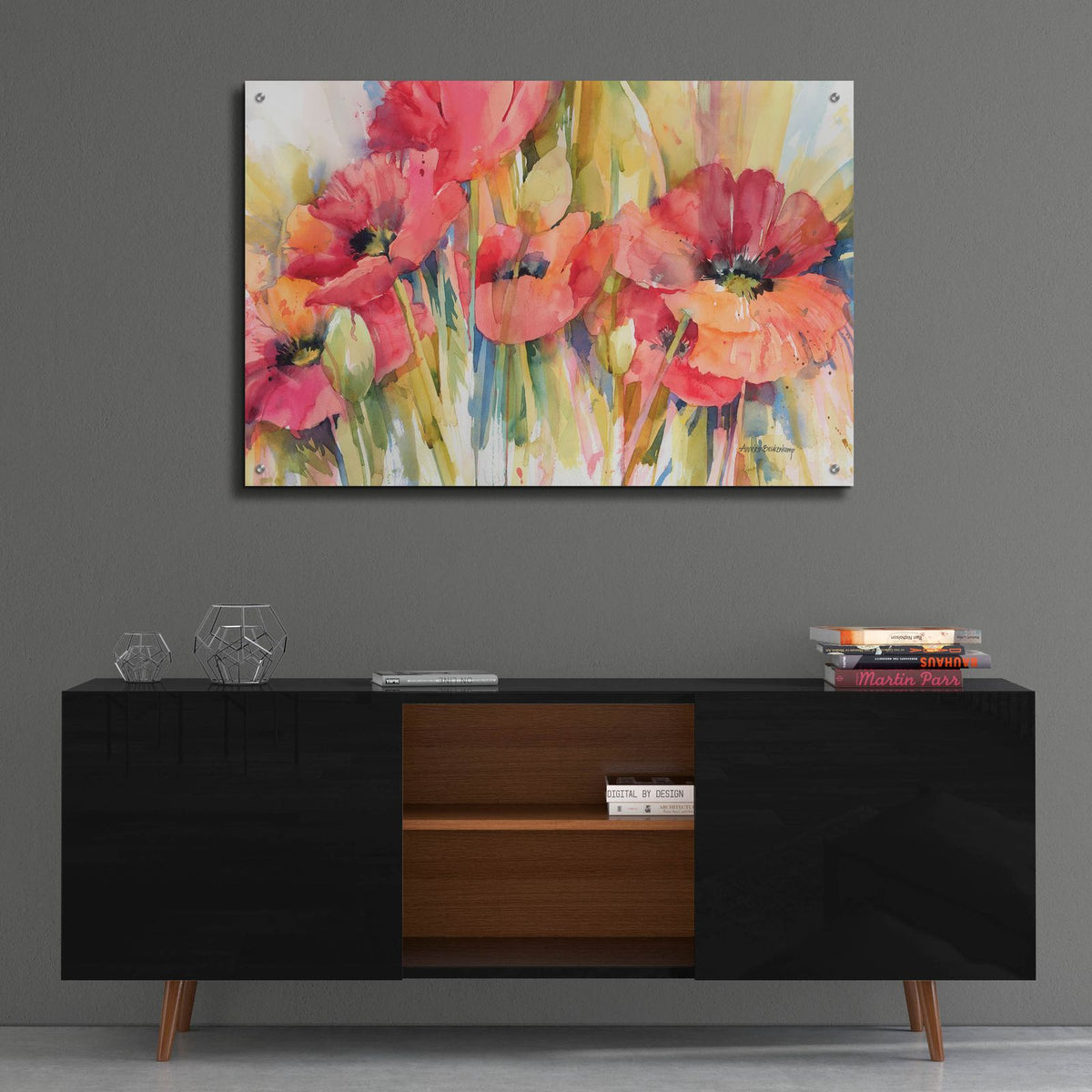 Redheads by Annelein Beukenkamp - 36x24 acrylic wall art in a room