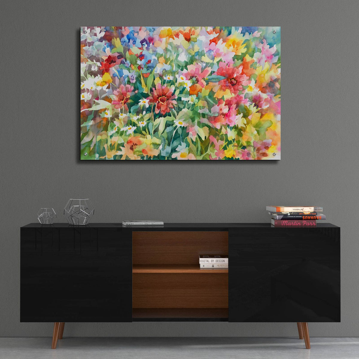Seasonal Soiree by Annelein Beukenkamp - 36x24 acrylic wall art in a room