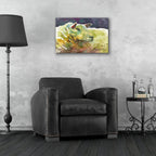 Sheep 3 by Annelein Beukenkamp - 24x16 acrylic wall art in a room