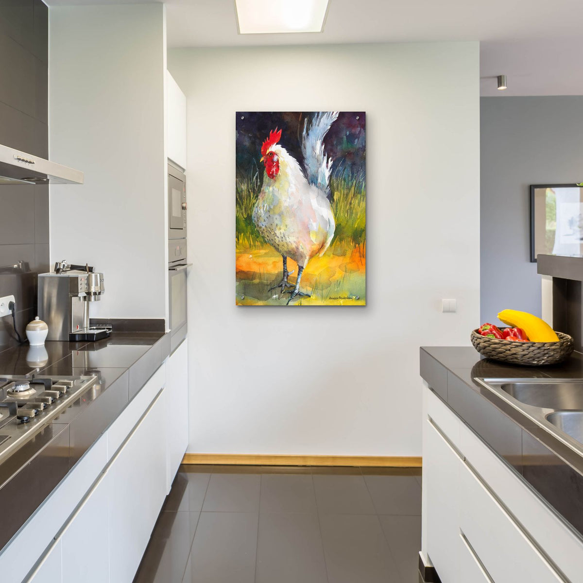 Size You Up by Annelein Beukenkamp - 24x36 acrylic wall art in a room