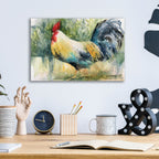 Sly Strutter by Annelein Beukenkamp - 16x12 acrylic wall art in a room