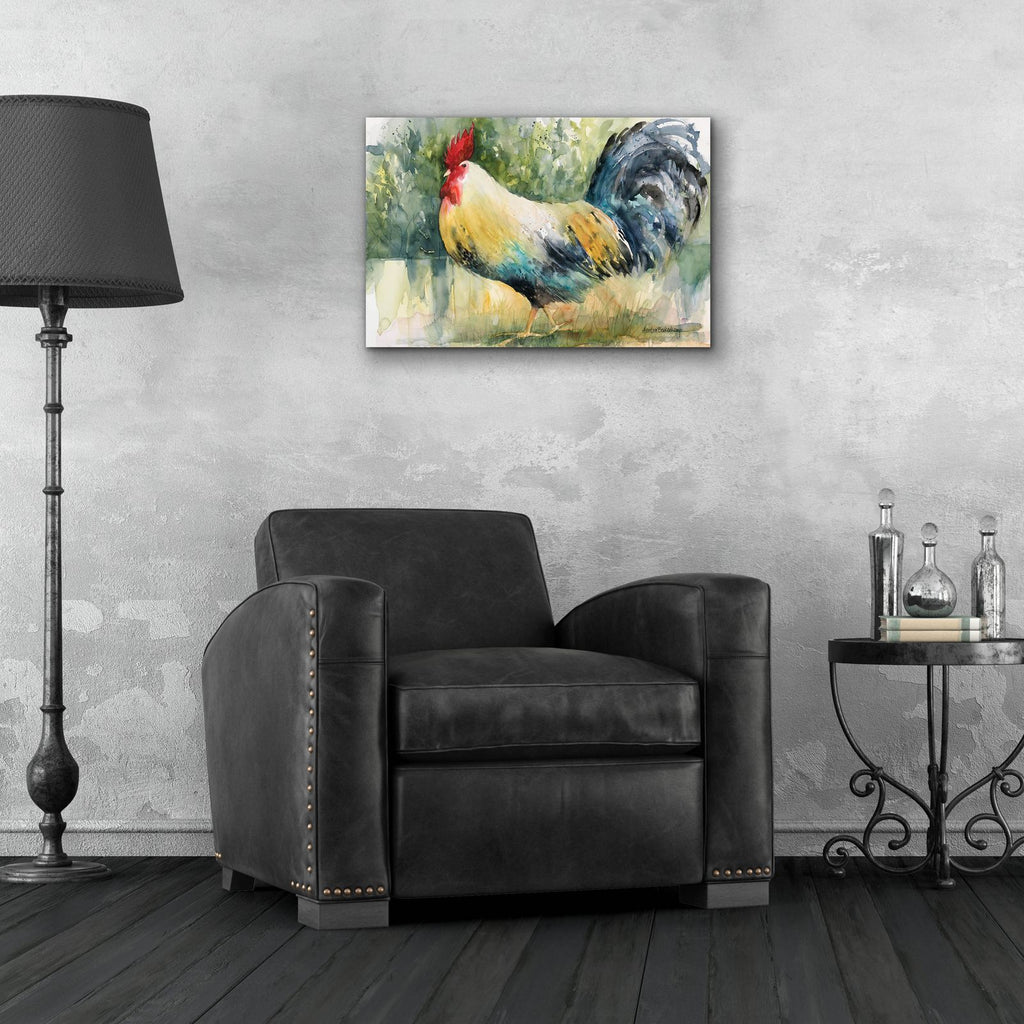 Sly Strutter by Annelein Beukenkamp - 24x16 acrylic wall art in a room