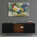 Sly Strutter by Annelein Beukenkamp - 36x24 acrylic wall art in a room