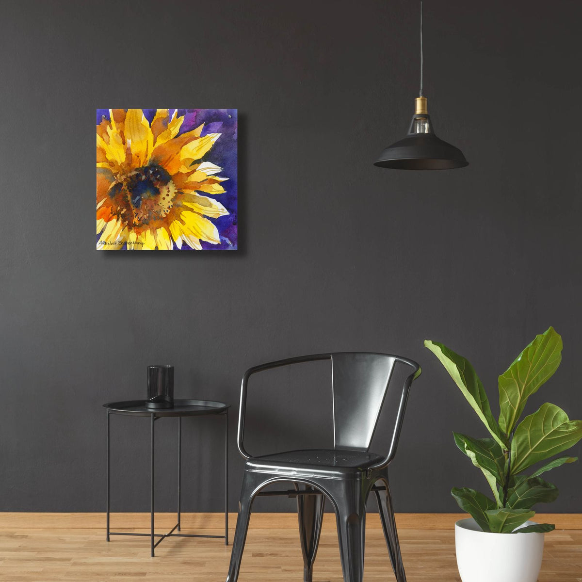 Solstice by Annelein Beukenkamp - 24x24 acrylic wall art in a room