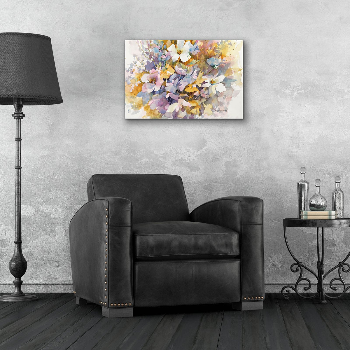 Soothing Hues by Annelein Beukenkamp - 24x16 acrylic wall art in a room
