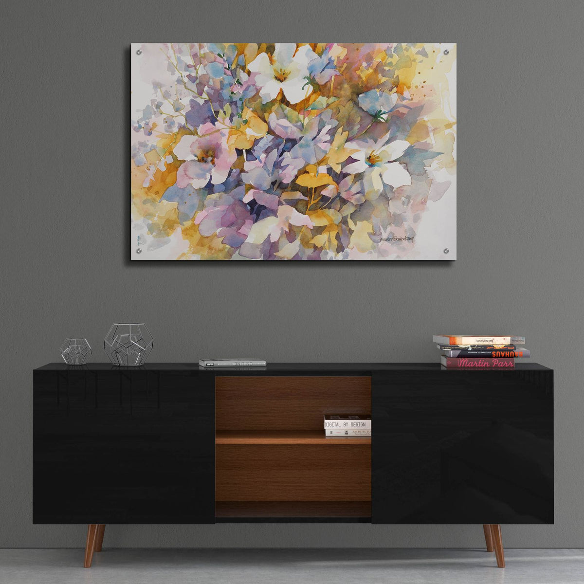 Soothing Hues by Annelein Beukenkamp - 36x24 acrylic wall art in a room