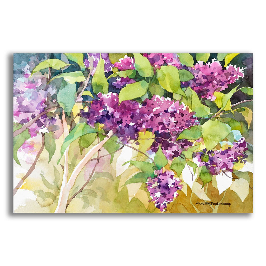 Spring Lilac by Annelein Beukenkamp acrylic glass wall art