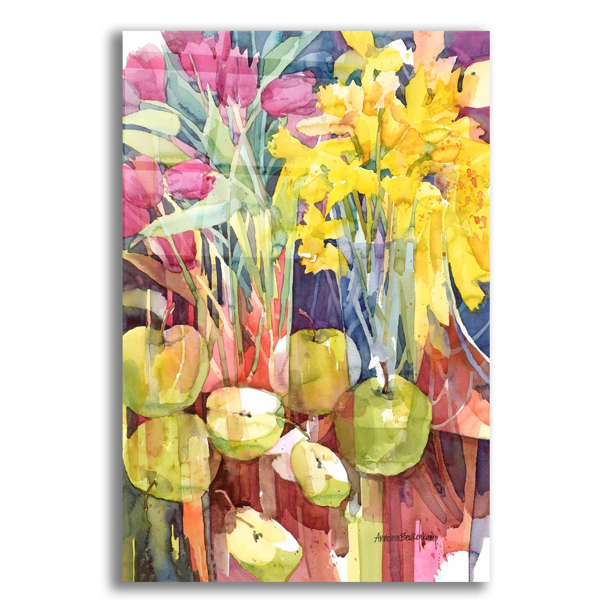 Spring Paletts by Annelein Beukenkamp acrylic glass wall art