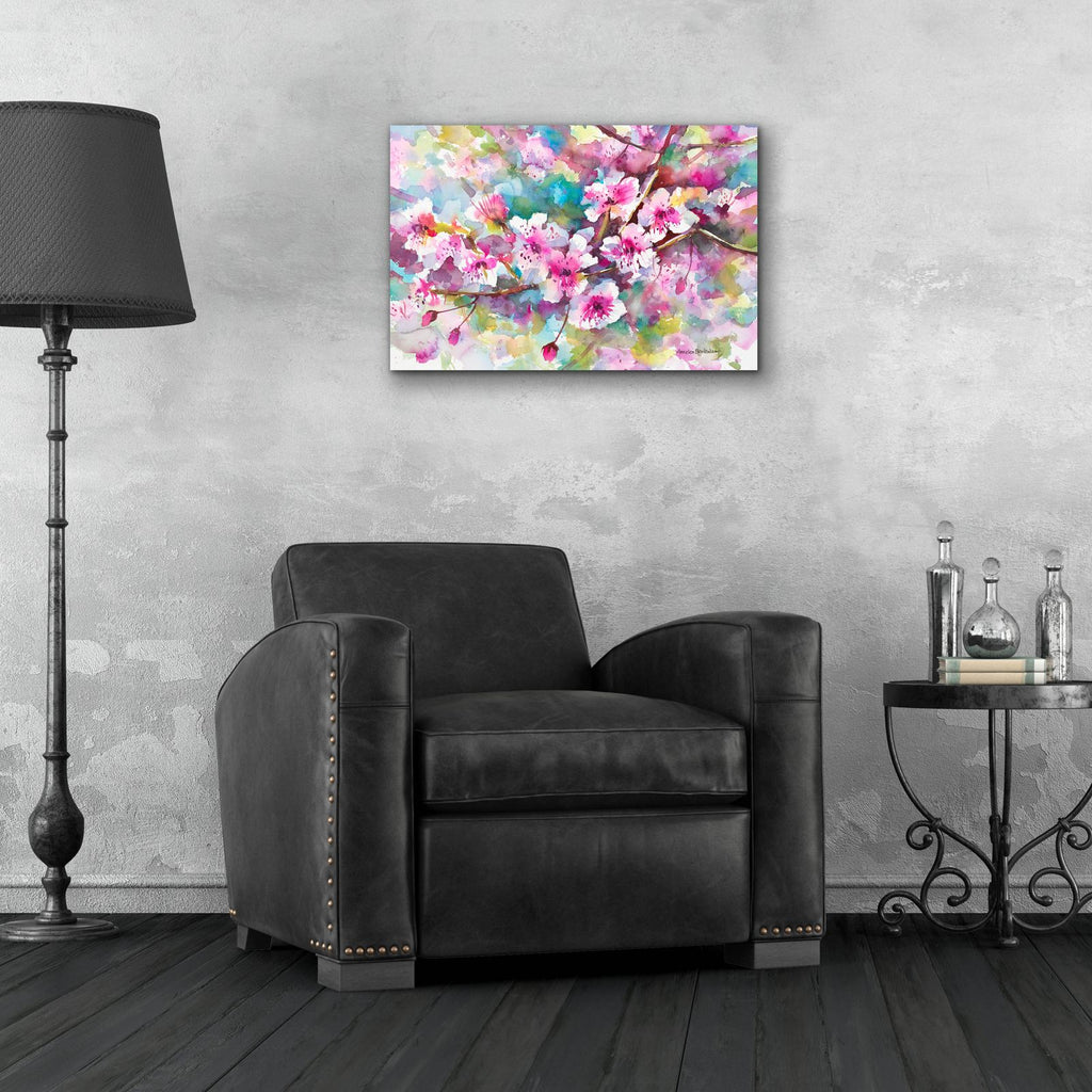 Springing Forth by Annelein Beukenkamp - 24x16 acrylic wall art in a room