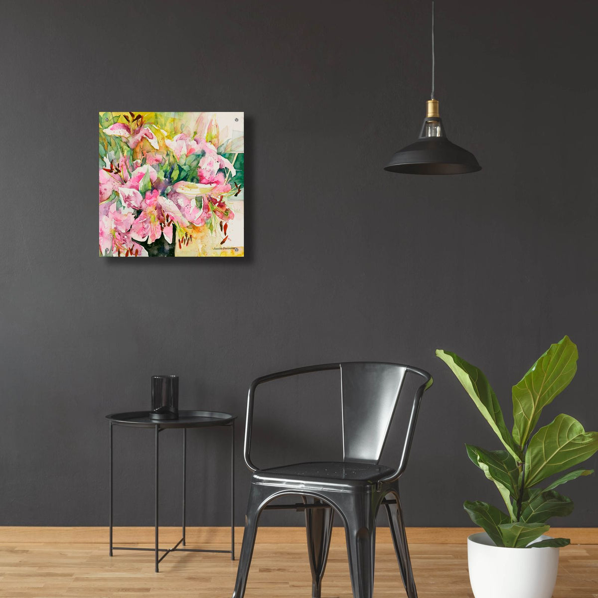 Star Studded by Annelein Beukenkamp - 24x24 acrylic wall art in a room
