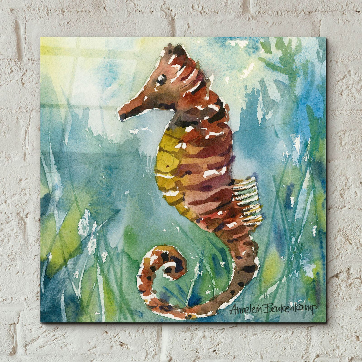 Stately by Annelein Beukenkamp - 12x12 acrylic wall art in a room