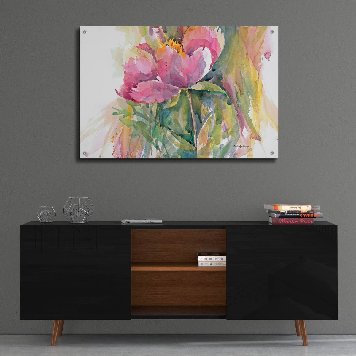 Statuesque by Annelein Beukenkamp - 36x24 acrylic wall art in a room