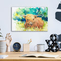 Steer 1 by Annelein Beukenkamp - 16x12 acrylic wall art in a room