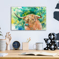 Steer 2 by Annelein Beukenkamp - 16x12 acrylic wall art in a room