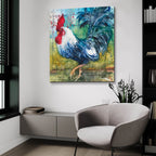Stepping Out by Annelein Beukenkamp - 36x36 acrylic wall art in a room