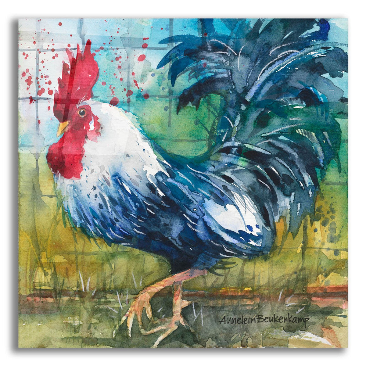 Stepping Out by Annelein Beukenkamp acrylic glass wall art
