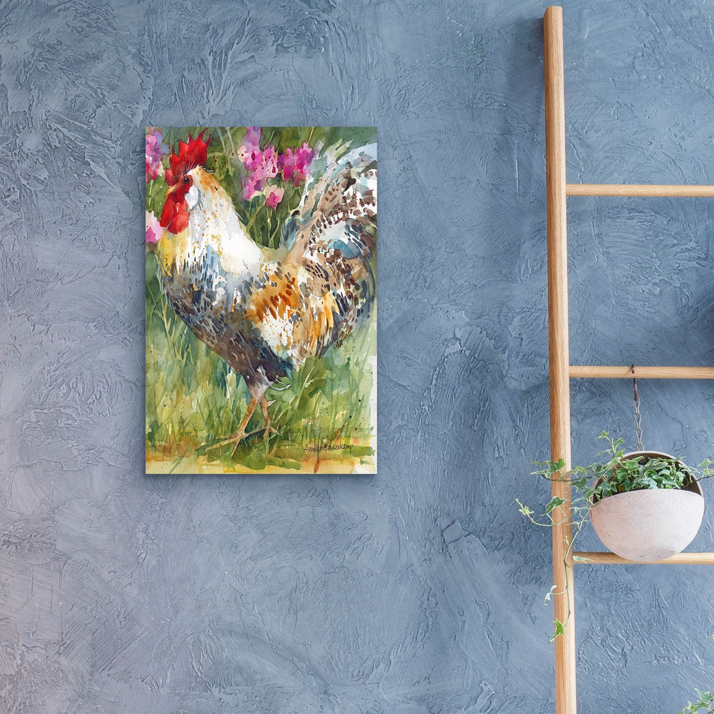 Struttin His Stuff by Annelein Beukenkamp - 16x24 acrylic wall art in a room