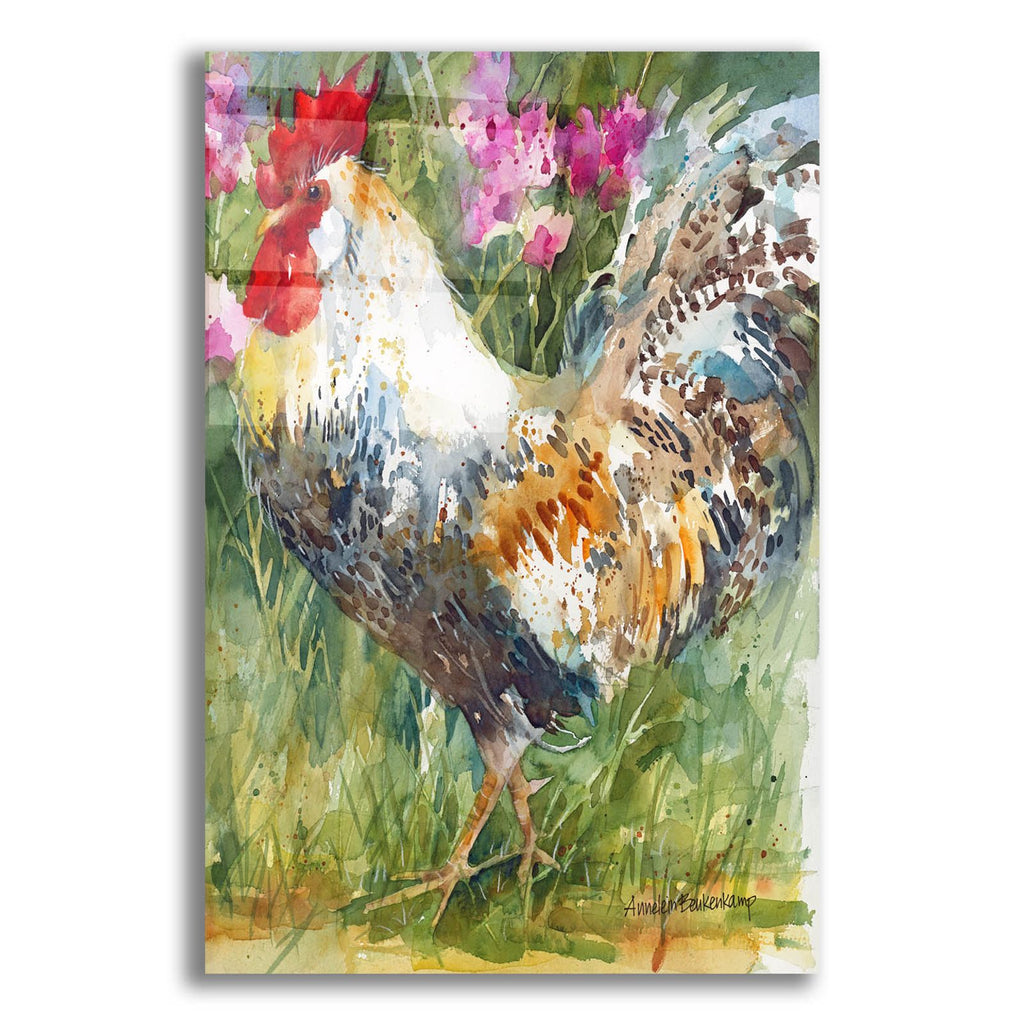Struttin His Stuff by Annelein Beukenkamp acrylic glass wall art