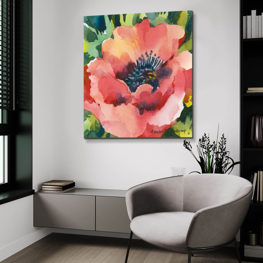 Stunner by Annelein Beukenkamp - 36x36 acrylic wall art in a room