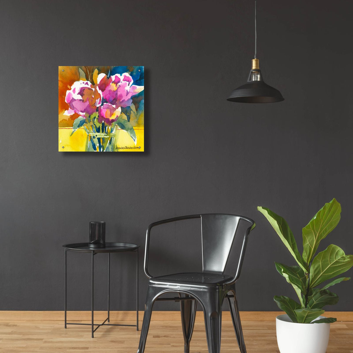 Stylish by Annelein Beukenkamp - 24x24 acrylic wall art in a room