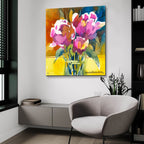 Stylish by Annelein Beukenkamp - 36x36 acrylic wall art in a room