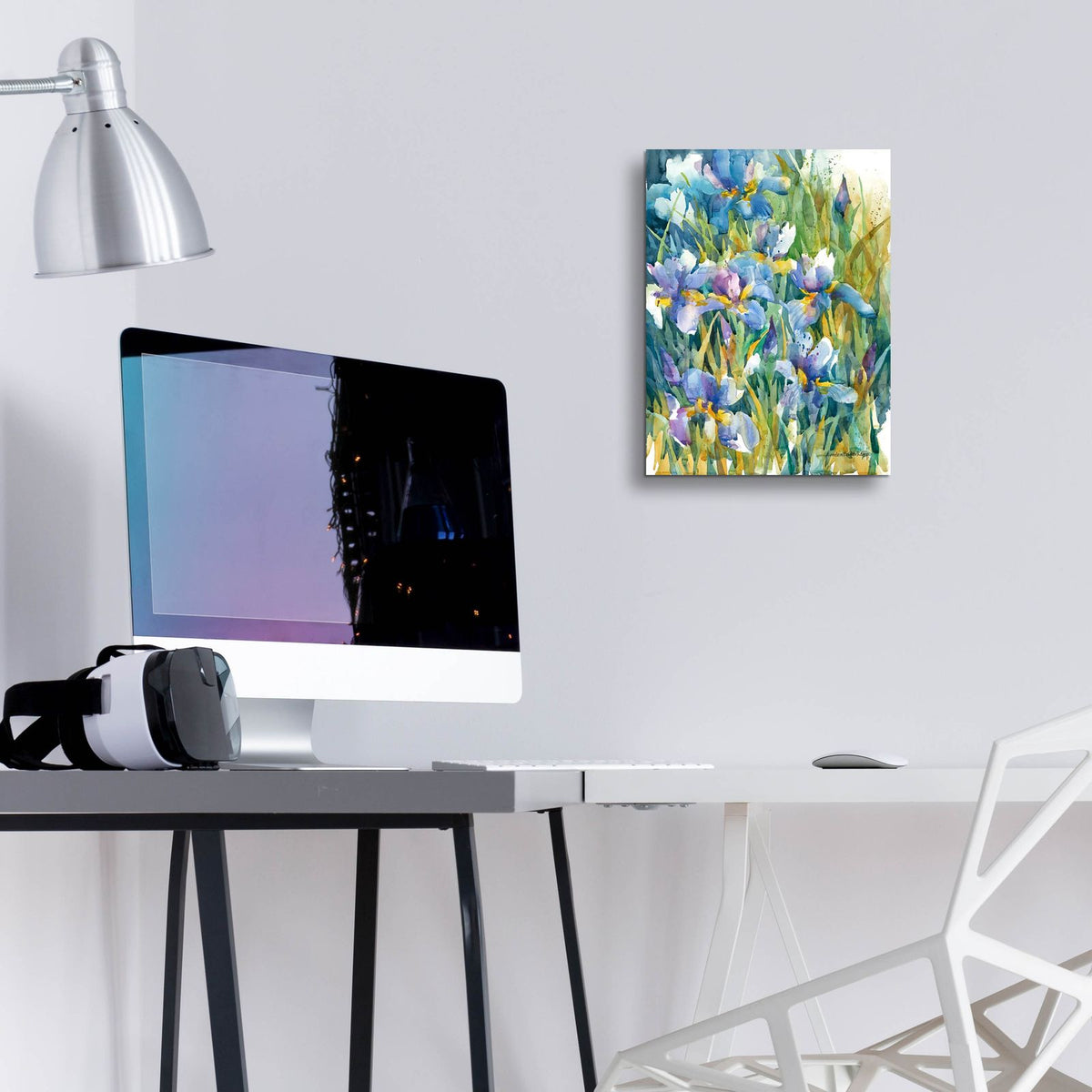 Summer Heralds by Annelein Beukenkamp - 12x16 acrylic wall art in a room