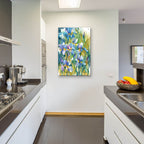 Summer Heralds by Annelein Beukenkamp - 24x36 acrylic wall art in a room