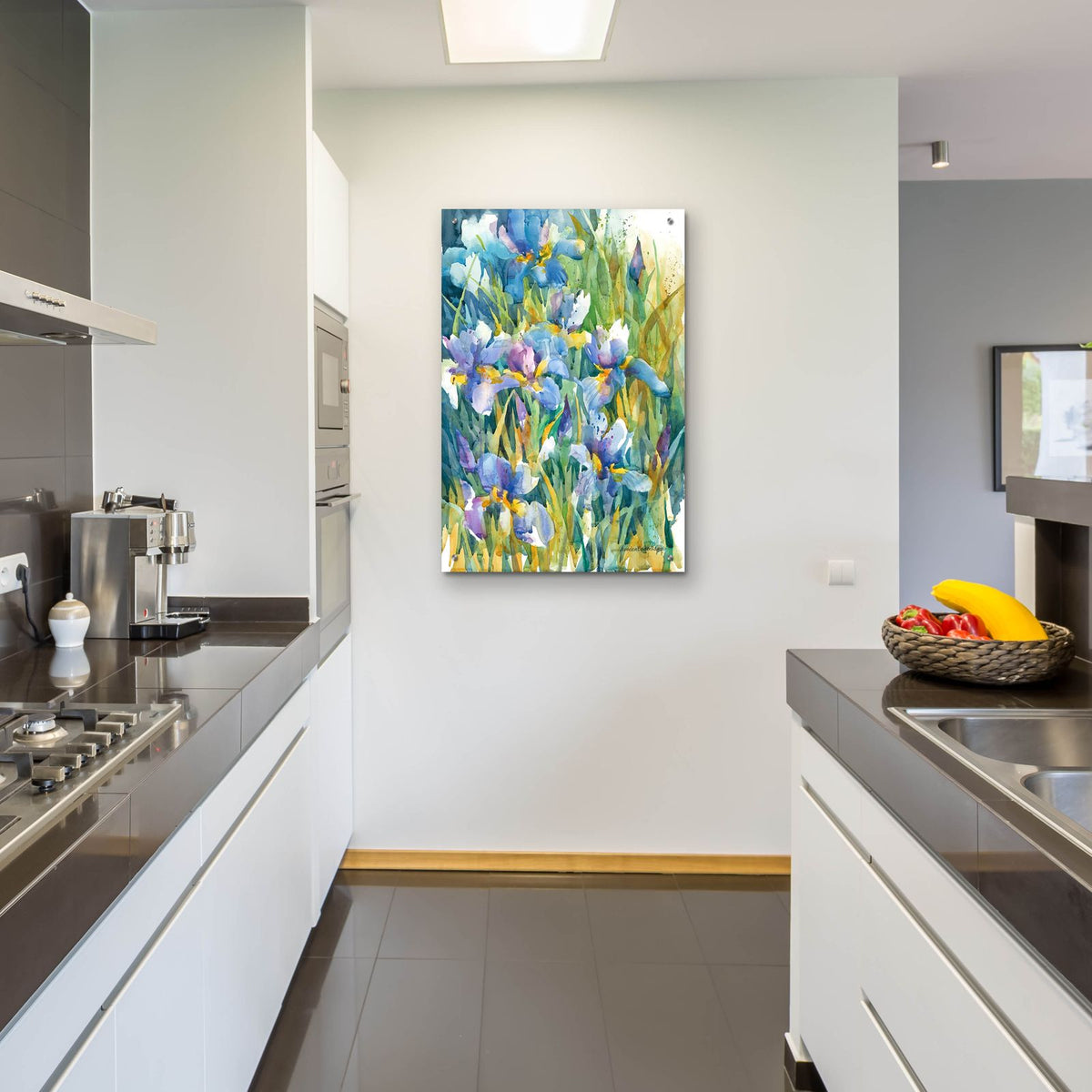 Summer Heralds by Annelein Beukenkamp - 24x36 acrylic wall art in a room